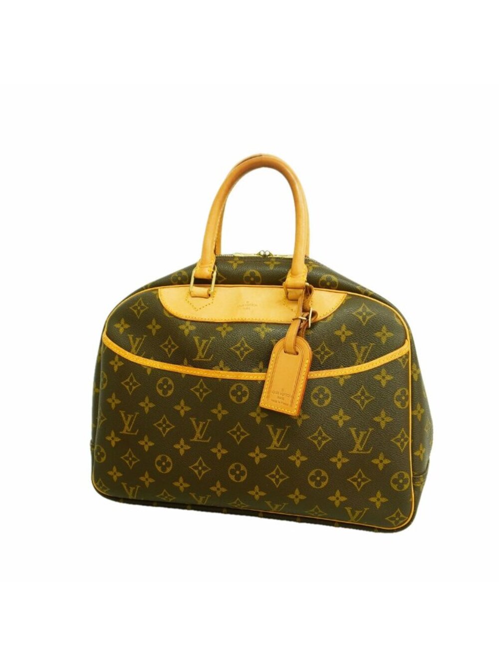 Louis Vuitton Handbag Monogram Deauville Brown